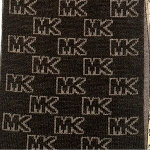 Michael by Michael Kors Knit Grey MK signature logo throughout.